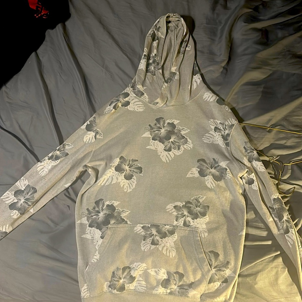 Flower print Hoodie